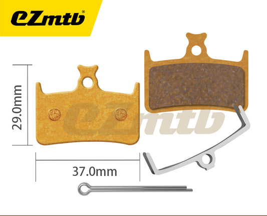 Hope E4 and LEWIS LH4 disc brake pads Metallic