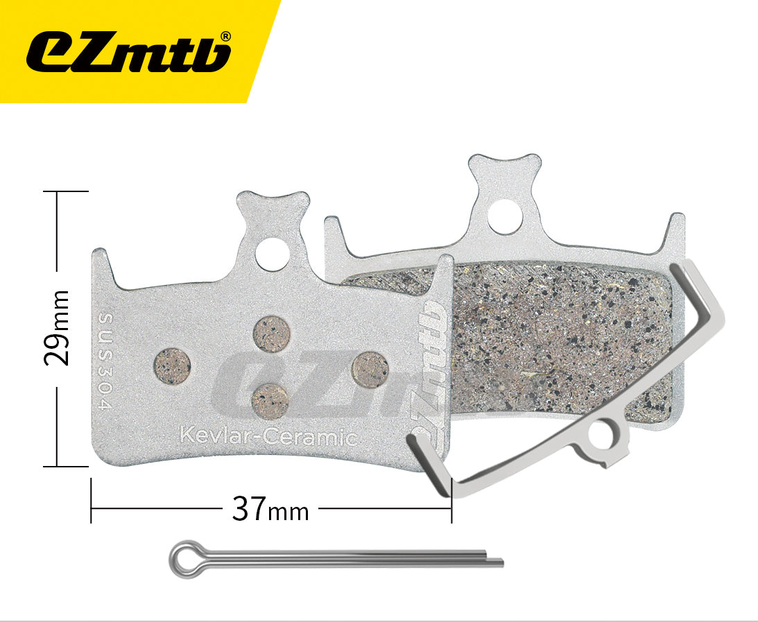 Hope E4 and LEWIS LH4 disc brake pads Ceramic