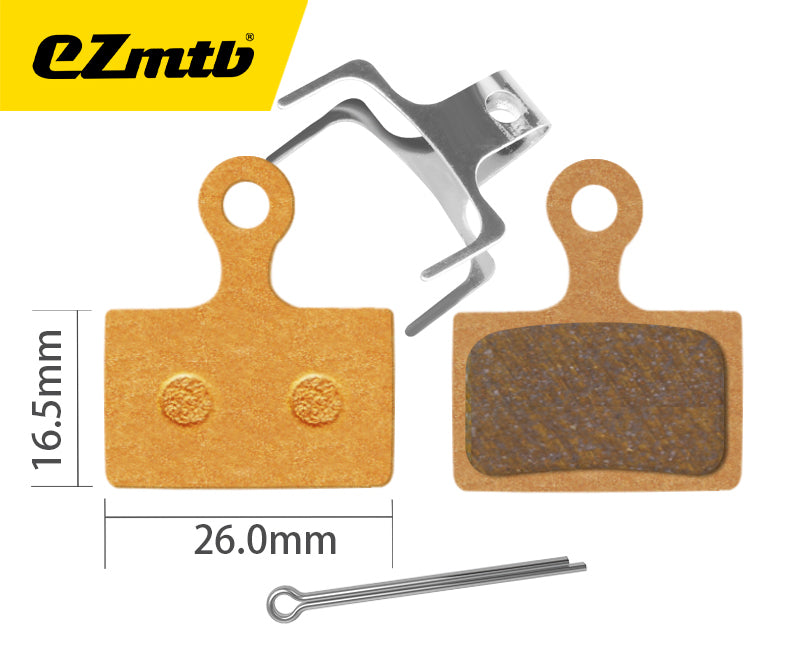 Shimano K-Type 2 piston road disc brake pads Metallic