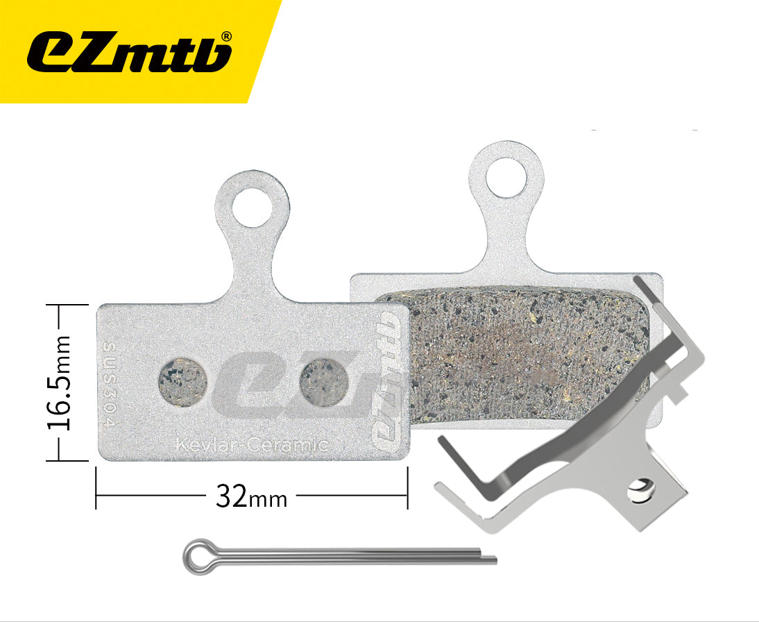 Shimano G & J-Type 2 piston disc brake pads Ceramic