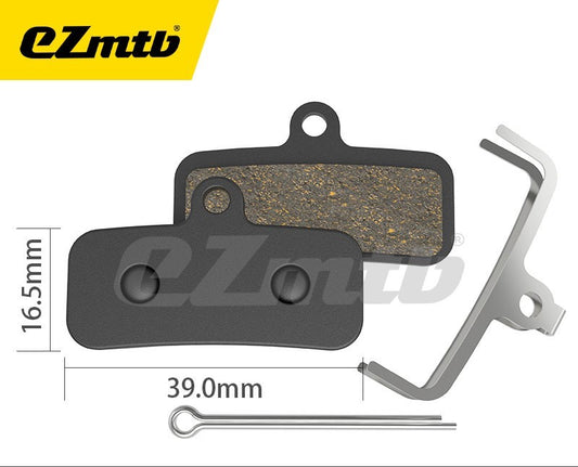 Shimano D & N-Type 4 piston disc brake pads Semi Metallic